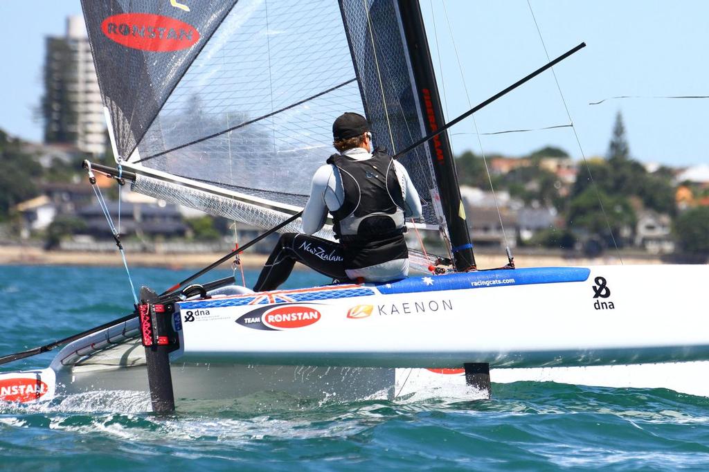 Int. A-Class Catamaran World Championship, Day 5, Takapuna NZ © Richard Gladwell www.photosport.co.nz